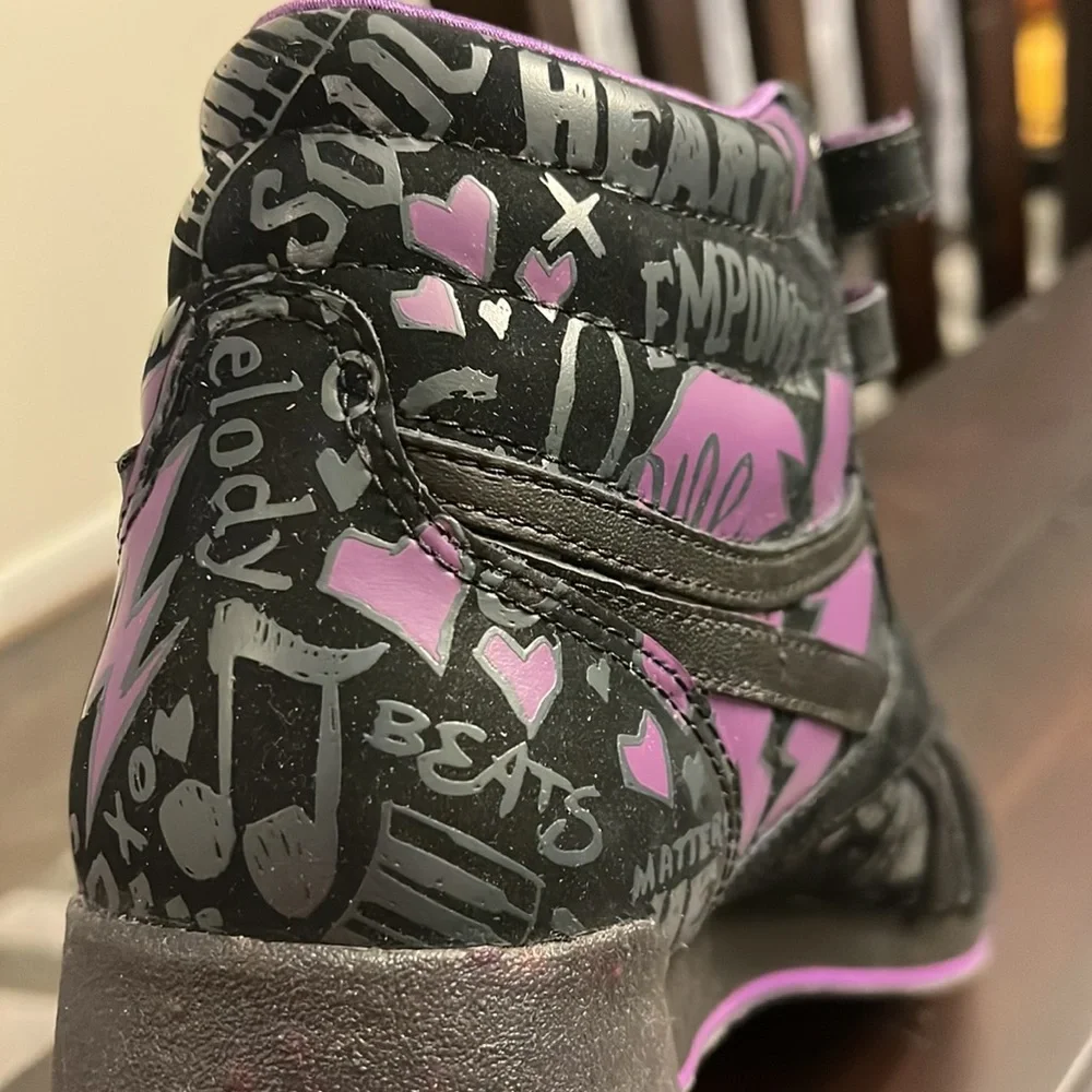 Reebok Freestyle Hi Alicia Keys Matters of the Heart Shoes Sneakers Womens 7.5
